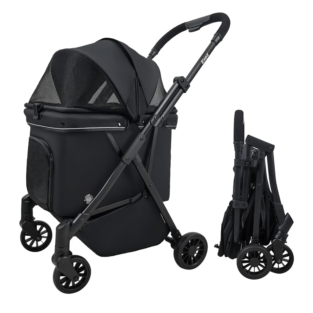 ESEZ Compact No-Zip Pet Stroller