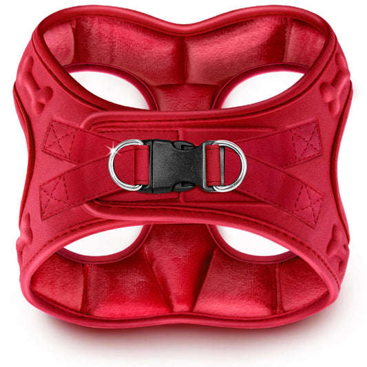 Comfort fit Dog Harness - Comfortable Puppy Harness & Dog Vest: Adjustable Soft Padded for Small Medium Dogs - Easy to Put-on Dog Harness Medium Sized Dog