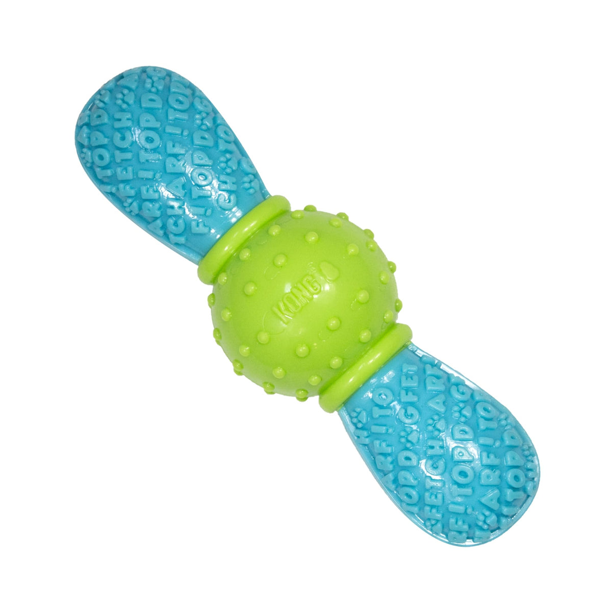 KONG CoreStrength Bow Tie Bone - Dog Dental Chew Toy - Durable Multi-Layered Dog Toy for Enrichment Play & Dental Care - with Textured Body for Teeth Cleaning - for Small/Medium Dogs